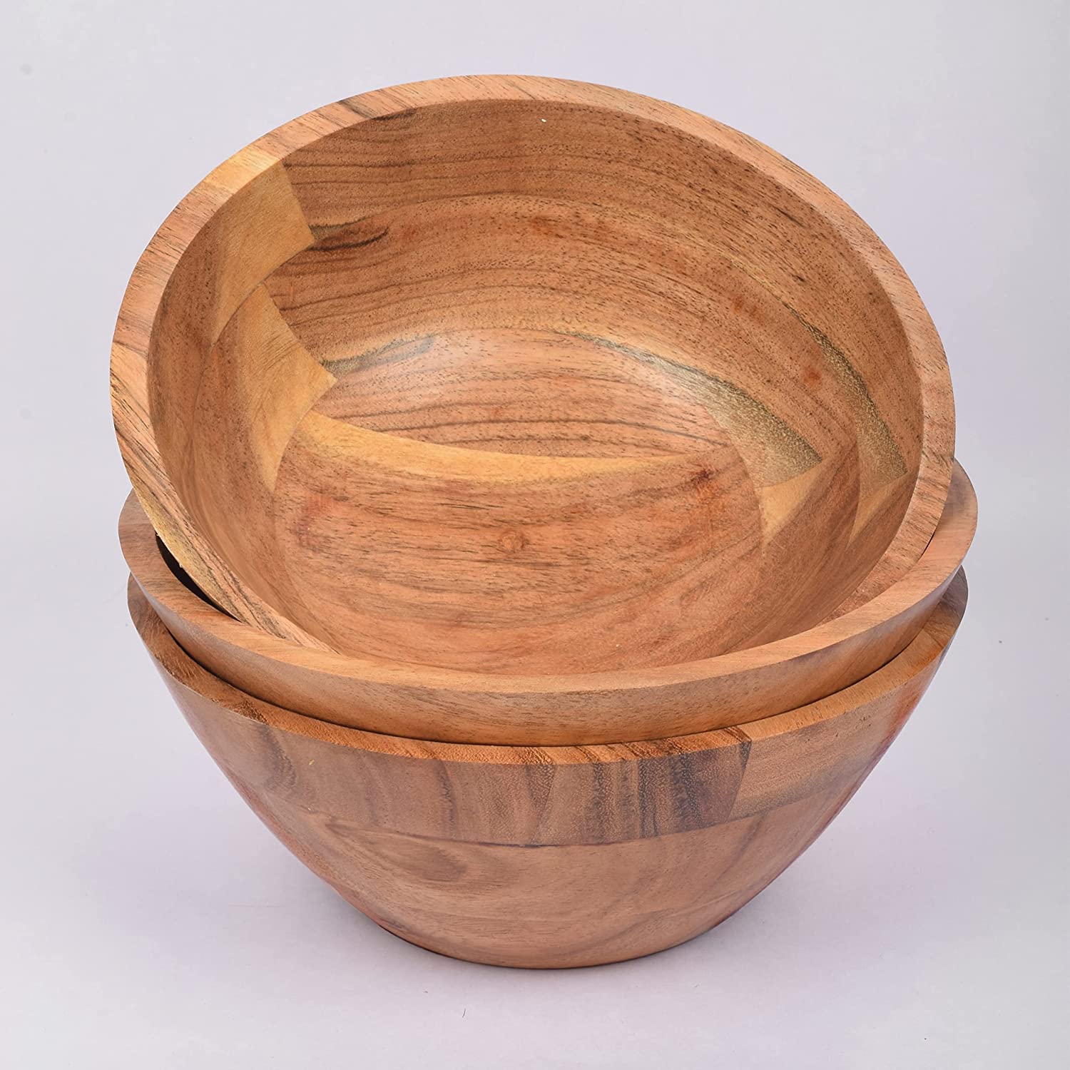 wooden fruit bowl Food Serve ware Dining Décor Absolute Beautiful With Your Kitchen