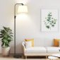 Lumens LED Edison Bulb Included, Floor Lamps for Living Room Modern Standing Lamp