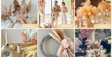 Pampas Grass in Weddings: Decor Ideas for Bouquets, Centerpieces, and Arches