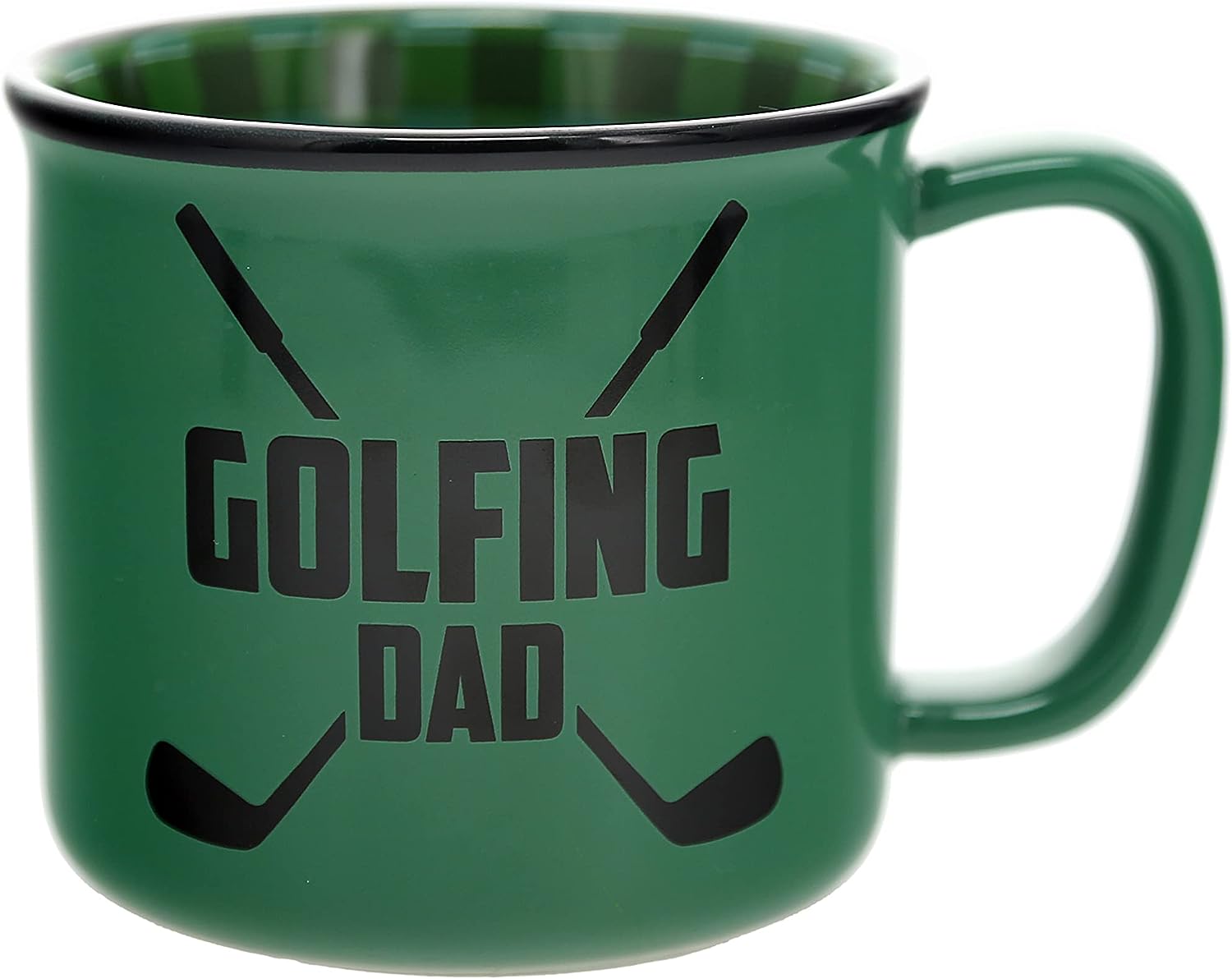 Pavilion - Golfing Dad - 18 oz Coffee Mug Cup For Outdoorsy Sport Golfing Men Father's Day Golf Gift