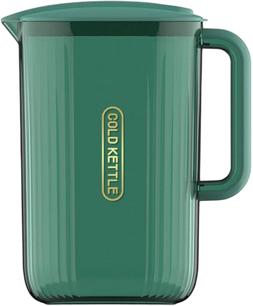 ＫＬＫＣＭＳ Iced Tea Pitcher Hot or Cold Water Pitcher,Heat Resistant Teapot,Lemon Kettle,Water Pitcher for Household Fridge Refrigerator Iced Tea Beer, Green