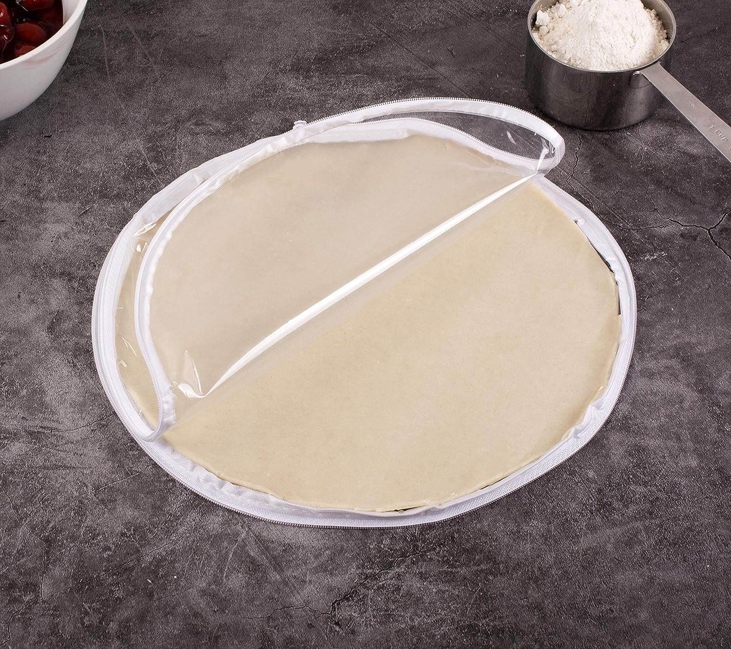 Mrs. Anderson’s Baking Easy No-Mess Pie Crust Maker Bag, BPA Free, 11-Inch, Set of 2