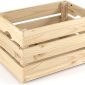 Big Wooden Box Organiser wooden Crate Containers Bin for Storage