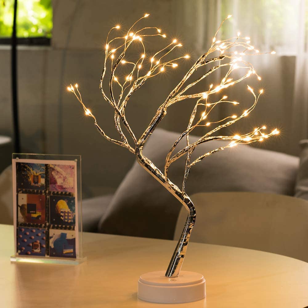 Tree Light for Room Decor, Aesthetic Lamps for Living Room - Decorative Lights